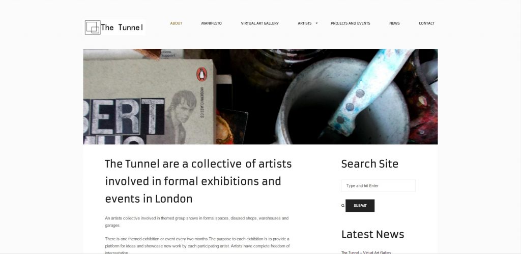 Web Design Work – Noir Vortex